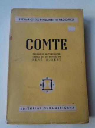 Comte. Seleccin de textos (Con un estudio de Ren Hubert) - Ver os detalles do produto