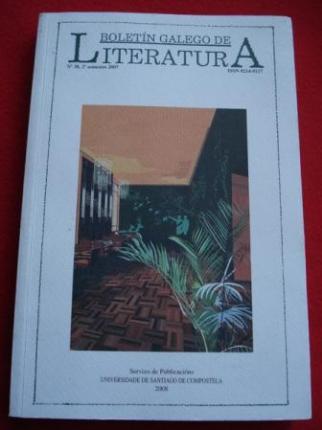 Boletn Galego de Literatura, n 38- 2 semestre 2007 - Ver os detalles do produto