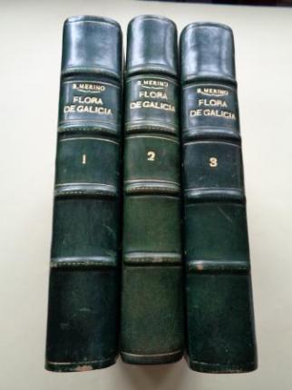 Flora descriptiva e ilustrada de Galicia. 3 tomos (edicin de 1905, 1906 y 1909) - Ver os detalles do produto