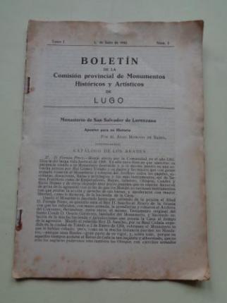 Boletn de la Comisin Provincial de Monumentos Histricos y Artsticos de Lugo. N 3, 1 julio de 1942 - Ver os detalles do produto