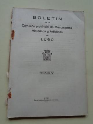 Boletn de la Comisin Provincial de Monumentos Histricos y Artsticos de Lugo. Nmeros 37 y 38, Primer y segundo trimestre de 1952 - Ver os detalles do produto