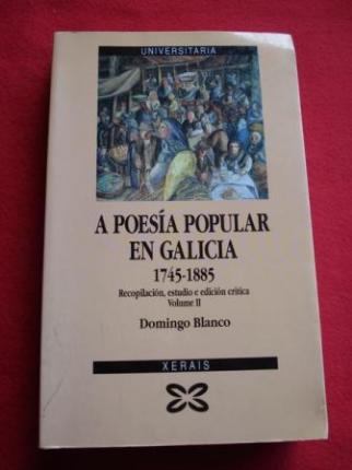 A poesa popular en Galicia 1745-1885. Volume I e II - Ver os detalles do produto