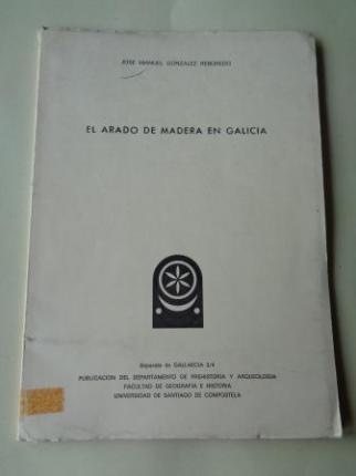 El arado de madera en Galicia. Separata de Gallaecia 3/4 - Ver os detalles do produto