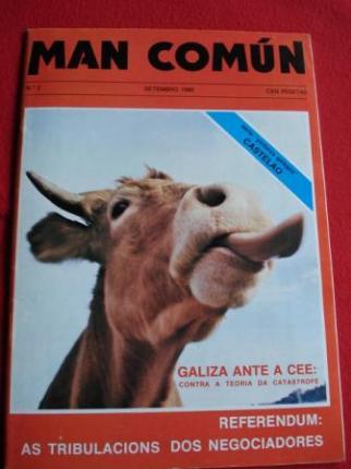 MAN COMN. Revista galega mensual de informacin xeral. Nmero 2- setembro 1980 - Ver os detalles do produto