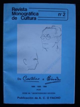 Revista Monogrfica de Cultura, n 2. De Castelao a Bveda - Ver os detalles do produto