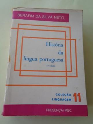 Histria da lngua portuguesa - Ver os detalles do produto