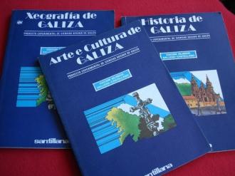 LOTE 3 TTULOS: Historia de Galiza - Arte e cultura de Galiza - Xeografa de Galiza.  - Ver os detalles do produto