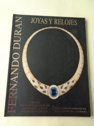Fernando Durn. Joyas y relojes. Subasta 26 y 27 de mayo de 1998 - Ver os detalles do produto