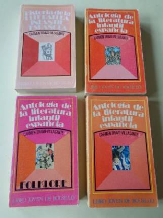 Historia de la literatura infantil espaola (1 tomo) + Antologa de la literatura infantil espaola (3 tomos)  - Ver os detalles do produto