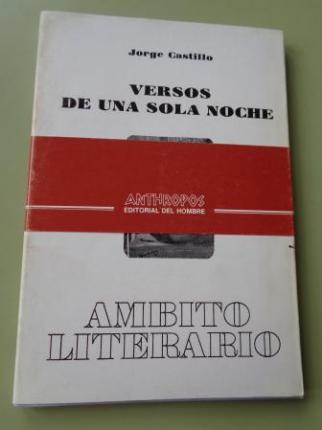 Versos de una sola noche - Ver os detalles do produto