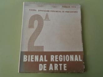 2 Bienal Regional de Arte. Pontevedra, agosto 1972. Catlogo - Ver os detalles do produto