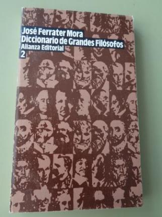 Diccionario de grandes filsofos 2 - Ver os detalles do produto