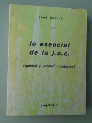 Lo esencial de la J.O.C. (pastoral y juventud trabajadora) - Ver os detalles do produto