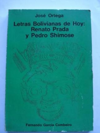 Letras Bolivianas de Hoy: Renato Prada y Pedro Shimose - Ver os detalles do produto