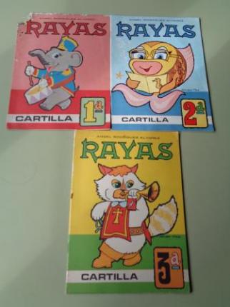 RAYAS. 1, 2 y 3 cartillas - Ver os detalles do produto