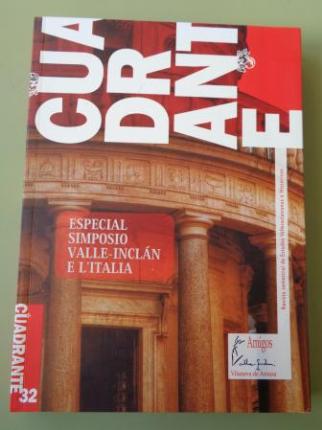 CUADRANTE. Revista semestral de Estudos Valleinclanianos e Histricos, n 32. Especial Simposio Valle-Incln e LItalia - Ver os detalles do produto