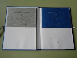 Autopotica e Poesas 1955 - Autgrafos e inditos de lvaro Cunqueiro. Facsmile / Transcripcins - Ver os detalles do produto
