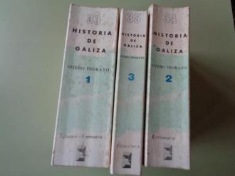 Historia de Galiza. 3 tomos. Dirixida por R. Otero Pedrayo - Ver os detalles do produto