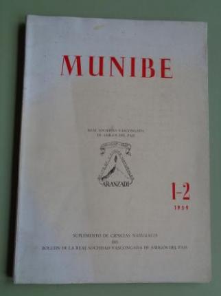 MUNIBE. Nmero 1-2. Ao 1959 - Ver os detalles do produto