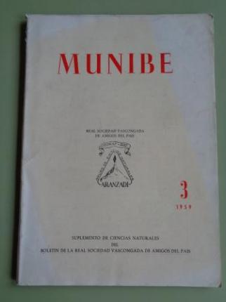 MUNIBE. Nmero 3. Ao 1959 - Ver os detalles do produto
