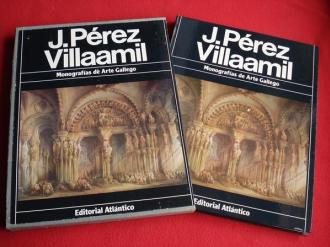 J. Prez Villaamil. Libro en estoxo de cartn forrado en tea con ilustracin en papel. Monografas de Arte Gallego - Ver os detalles do produto