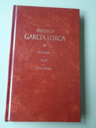 Homenajes / Varia / Otras prosas / Textos atribuidos / Textos de la revista ``El Pavo / Otros textos en prosa - Ver os detalles do produto