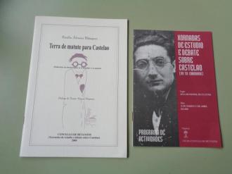 Terra de matute para Castelao (lvarez Blzquez) / Programa das Xornadas de Estudio e debate sobre Castelao (no 50 cabodano) - Ver os detalles do produto