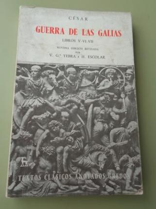 Guerra de las Galias (en lat�n). Libros V - VI - VII - Ver os detalles do produto