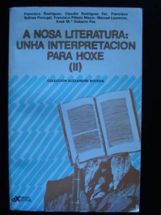 A nosa literatura: unha interpretacin para hoxe (II) - Ver os detalles do produto
