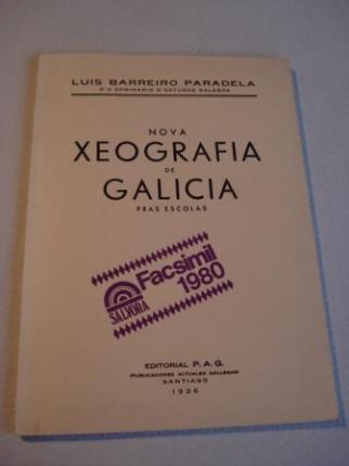 Nova  Xeografa de Galicia pras escolas. Edicin facsmil da 1 edicin de 1936 - Ver os detalles do produto