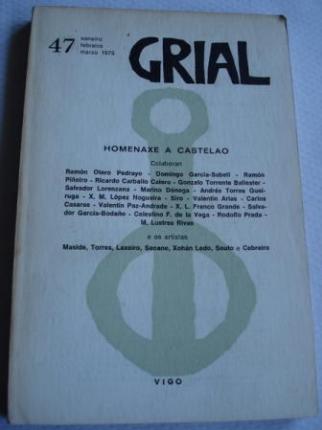 GRIAL. N 47. HOMENAXE A CASTELAO. Xaneiro-febreiro-marzo 1975 - Ver os detalles do produto