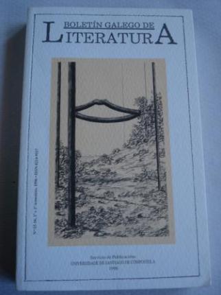Boletn Galego de Literatura. N 15-16, 1 e 2 semestres, 1996 - Ver os detalles do produto