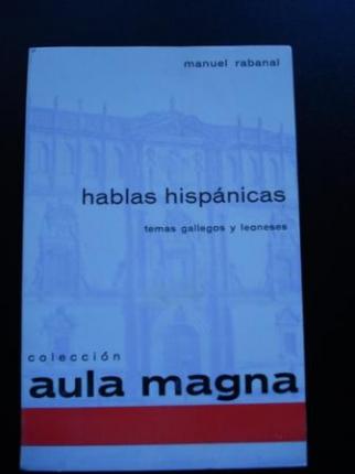 Hablas hispnicas. Temas gallegos y leoneses - Ver os detalles do produto