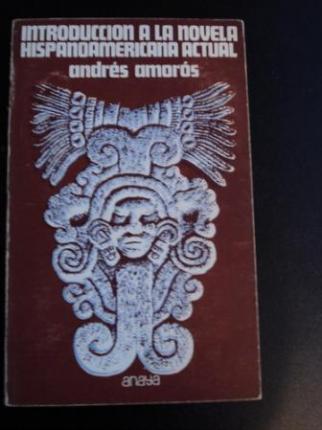 Introduccin a la novela hispanoamericana actual - Ver os detalles do produto