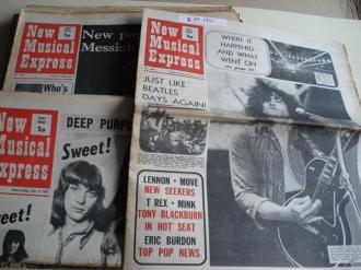 NEW MUSICAL EXPRESS. 16 NMEROS 1971. LONDON (UK) - Ver os detalles do produto