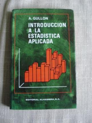 Introduccin a la estadstica aplicada - Ver os detalles do produto