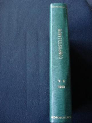 COMPOSTELLANUM. 1963 Revista de la Archidicesis de Santiago de Compostela - Ver os detalles do produto