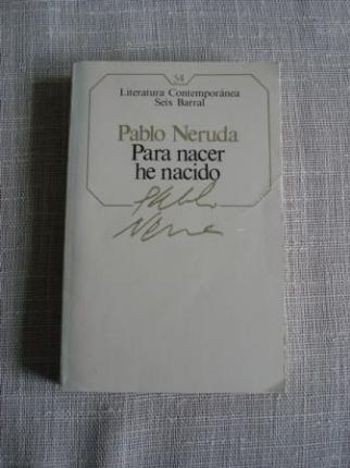 Para nacer he nacido - Ver os detalles do produto