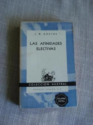 Las afinidades electivas - Ver os detalles do produto