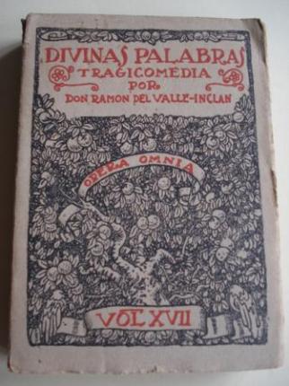 Divinas palabras. Primera edicin completa. Volumen XVII de la OPERA OMNIA - Ver os detalles do produto