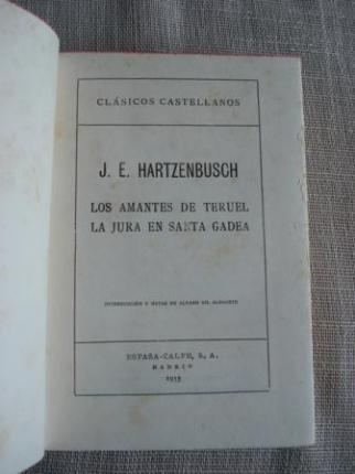 Los amantes de Teruel / La jura de Santa Gadea - Ver os detalles do produto