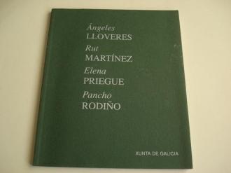 ngeles Lloveres / Rut Martnez / Elena Priegue / Pancho Rodio. Catlogo da Exposicin itinerante, Consellera de Cultura-Xunta de Galicia,1997 - Ver os detalles do produto