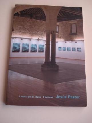 Jess Pastor. 3 notas a pie de pgina. 3 footnotes. Exposicin 2007. Patio de Escuelas Menores. Universidad de Salamanca - Ver os detalles do produto