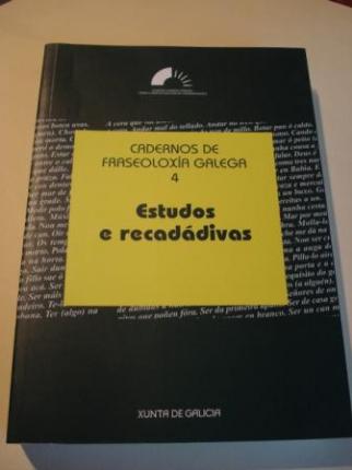 Cadernos de fraseoloxa galega. N 4: Estudos e recaddivas - Ver os detalles do produto