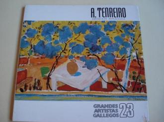 A. TENREIRO. EXPOSICIN ANTOLGICA. Grandes artistas gallegos, n 23. Catlogo. Sala de Exposiciones del Centro Cultural Caixavigo, Vigo, 1990 - Ver os detalles do produto
