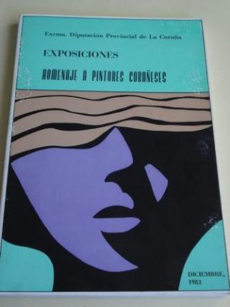 Homenaje a pintores corueses. Exposiciones. Diciembre 1983 - Ver os detalles do produto