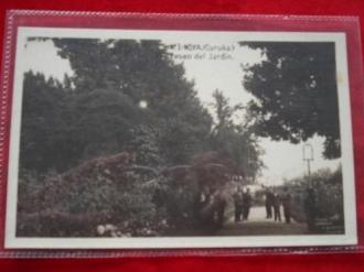 Tarxeta postal: Noia (Noya) - Paseo do Xardín. 1920 - Ver os detalles do produto