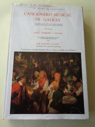 Cancionero Musical de Galicia. Colección de la Sociedad Arqueológica de Pontevedra (Con partituras) - Ver os detalles do produto