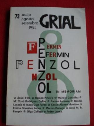 Revista GRIAL. N 73 (Xulio-agosto-setembro 1981). Fermn Penzol, In Memoriam - Ver os detalles do produto