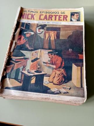 ÚLTIMOS EPISODIOS DE NICK CARTER. 19 ejemplares. Año 1920 - Ver os detalles do produto